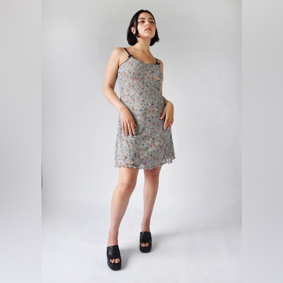 Noctex - Lucilla Mesh Slip Dress - Picture 2 of 4